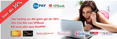 vpbank khuyến mãi ưu đãi cho thẻ vpbank thanh toán qua onepay