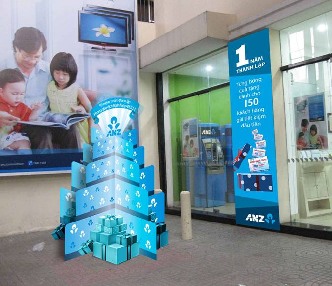 ANZ- Ngân hàng bán lẻ tốt nhất Việt Nam năm 2013