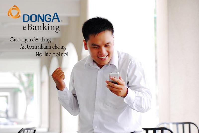 dụng dịch vụ Internet Banking và SMS Banking của Đông Á