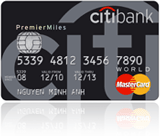 lợi ích thẻ tín dụng citibank premier miles
