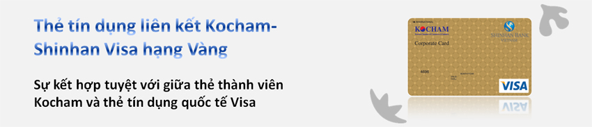 tiện ích thẻ tín dụng doanh nghiêp kocham- shinhan