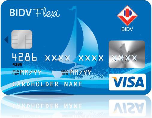 giới thiệu thẻ tín dụng quốc tế bidv flexi