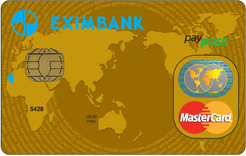 thẻ tín dụng eximbank mastercard vàng