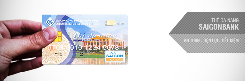 Saigon Bank giới thiệu nhiều tiện ích với thẻ đa năng Saigon Bankcard