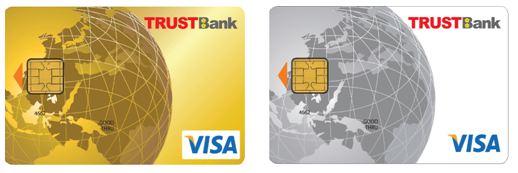 Làm thẻ Tín Dụng Quốc Tế - VNCB Visa Credit ngân hàng TrustBank