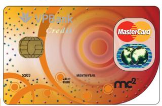 Làm thẻ tín dụng VPBank Mastercard MC2 cho khách hàng sành điệu