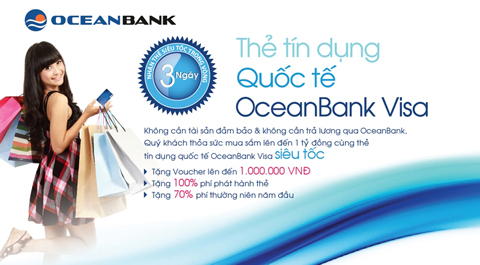 Thẻ tín dụng quốc tế Ocean Bank Visa là gì?