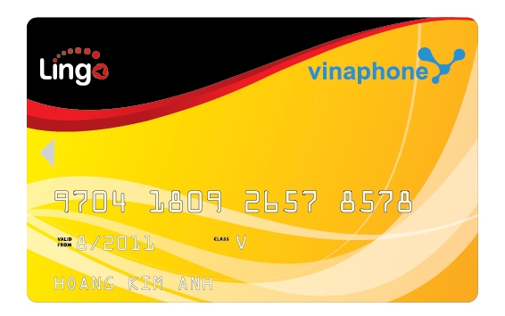 Vinaphone khuyến mãi tặng khách hàng thẻ đồng thương hiệu Vinaphone- Lingo