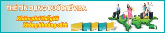 Thẻ tín dụng quốc tế ABBank Visa