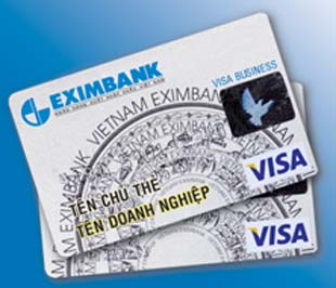 thủ tục làm thẻ tín dụng eximbank visa business