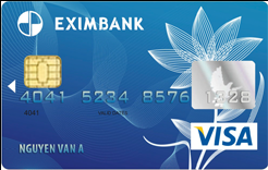 Làm thẻ tín dụng Eximbank Visa để "chi tiêu trước, trả tiền sau"