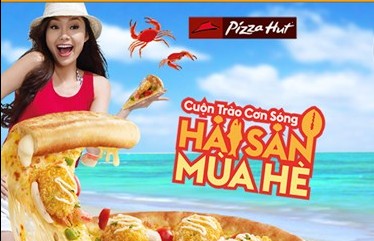 Pizza Hut ưu đãi lên đến 20% với chủ thẻ EximBank Visa