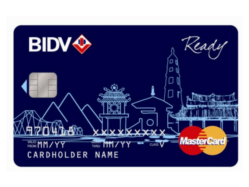 thẻ mastercard bidv ready