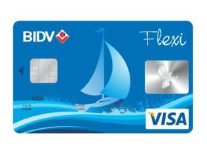 thẻ tín dụng bidv visa Flexi