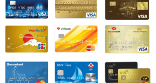 Các loại thẻ tín dụng tại Việt Nam